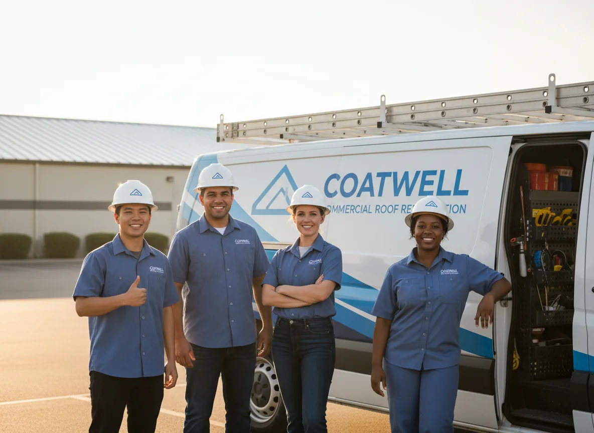 Commercial roof coating company in Freeport, MN